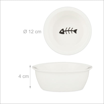 Ceramic bowl stand in bamboo