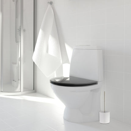 Ceramic toilet seat