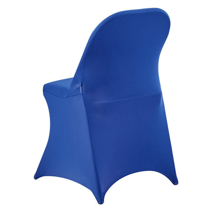 Chair Covers, 50 Pack Blue Stretch Polyester Spandex
