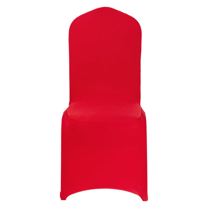 Chair Covers, 50 Pack Red Stretch Polyester Spandex