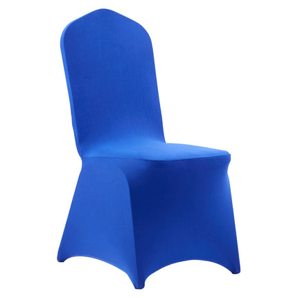 Chair Covers, 50-Pack Royal Blue Stretch Spandex
