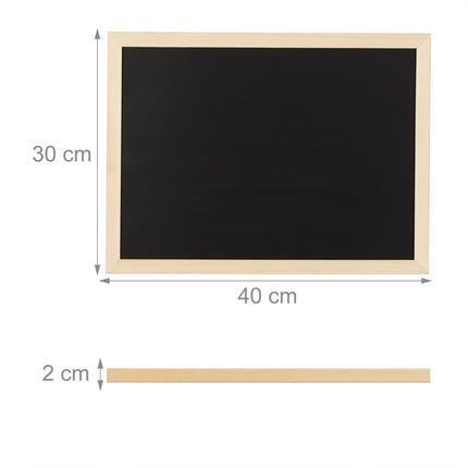 Chalk board with wooden frame