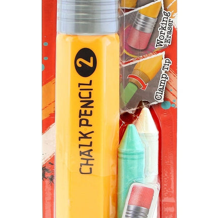 Chalkie Chalk Riesenstift mit 3 Kreiden