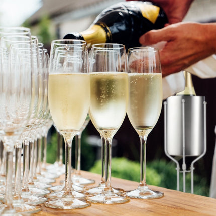 Champagne stand stainless steel