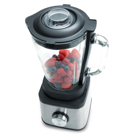Champion 800W Blender with 1.5 L Glass Jug and Pulse, Stainless Steel