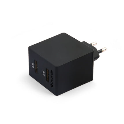 Ladegerät 24W 2-Port Schwarz