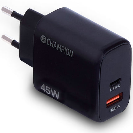 Nabíječka 45W PD/QC černá