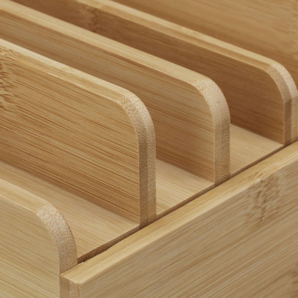 Charging station in bamboo