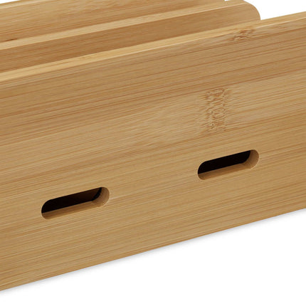 Charging station in bamboo