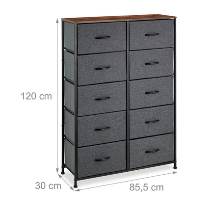 Commode à 10 tiroirs