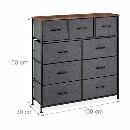 Commode à 9 tiroirs