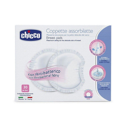 Chicco Antibakterielle Stilleinlagen, 30 St.