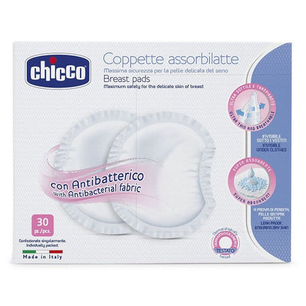 Chicco Antibakterielle Stilleinlagen, 30 St.