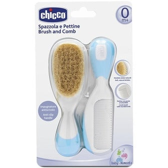 Chicco Bürste und Kamm, Hellblau