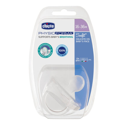 Chicco dudlík Physio silikonový, 16K+