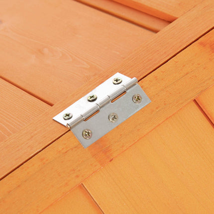Chicken Coop with Run, 240 x 112.5 x 76 cm, Fir Wood