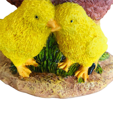 Chicken Garden Ornament, Polyresin, Various Colors