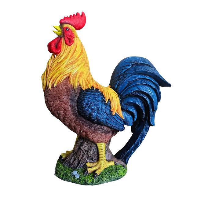 Gartendeko Huhn – Wetterfestes Polyresin, 24cm