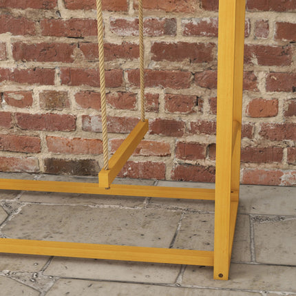 Wooden chicken playground with swings and ladder for 3-4 chickens