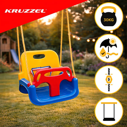 Children's swing 3in1 23552