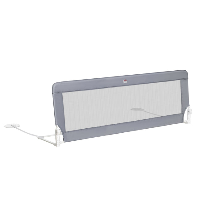 Kinderbettgitter Rausfallschutz, Grau, 150cm