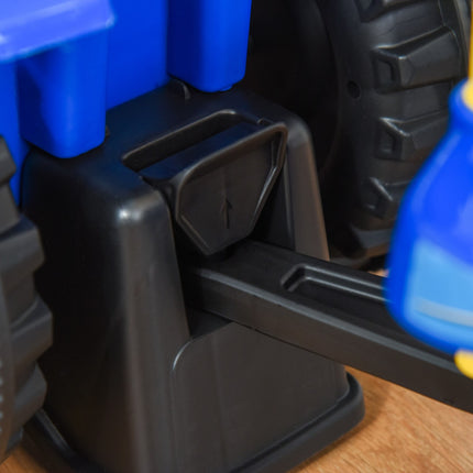 Kinderauto mit Hupen – Blau Kunststoff Metall