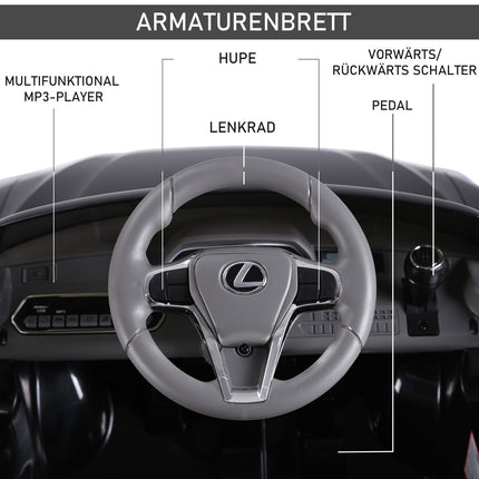 Children's car with remote control and music, 3-6 years