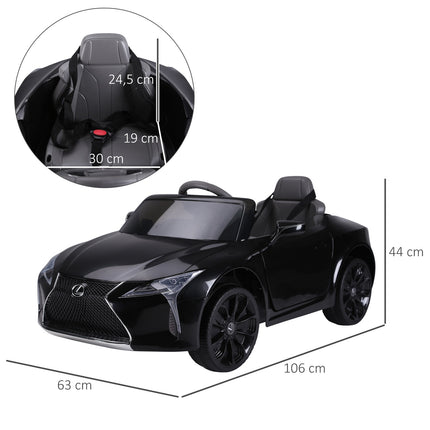 Children's car with remote control and music, 3-6 years