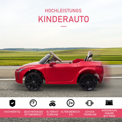 Lexus LC500 Elektroauto für Kinder, Fernbedienung, 3-6 Jahre