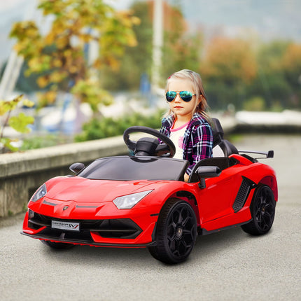 12V Elektro-Kinderauto mit Fernbedienung, MP3, Licht, Hupe