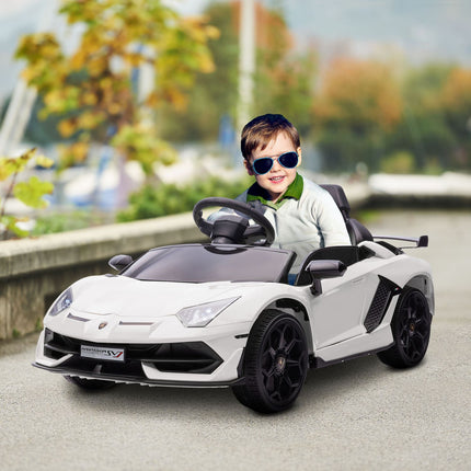 Kinder 12V Elektroauto mit Fernbedienung, MP3 & Lichtern