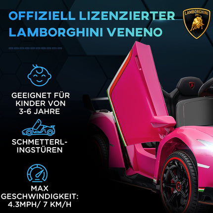 Elektroauto für Kinder mit Bluetooth- & Musikfunktion