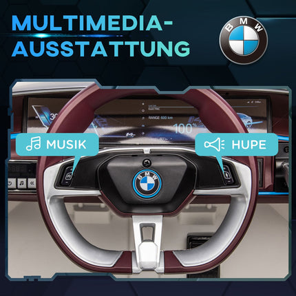 Elektro-Kinderauto mit Fernbedienung, Scheinwerfern, MP3 & 3-5 km/h