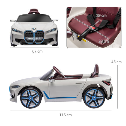 Elektro-Kinderauto mit Fernbedienung, Scheinwerfern, MP3 & 3-5 km/h