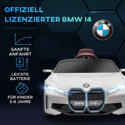 Elektro-Kinderauto mit Fernbedienung, Scheinwerfern, MP3 & 3-5 km/h