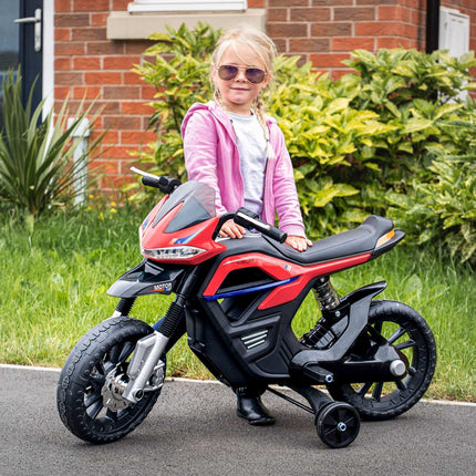 Elektro-Motorrad für Kinder – Licht, Musik, 3 km/h, 3-6 Jahre