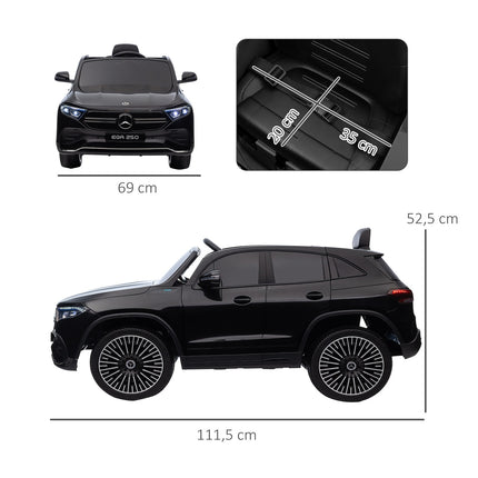 Electric car for children with remote control, MP3, lights, 3-8 years