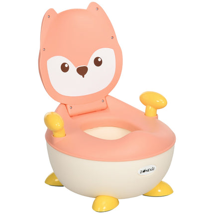Fuchs Design Baby Töpfchen, rutschfest, klappbarer Deckel, ab 6 Monaten