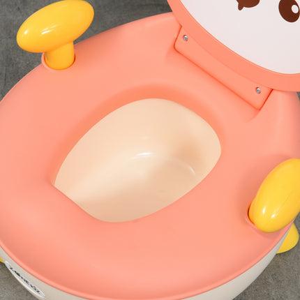 Fuchs Design Baby Töpfchen, rutschfest, klappbarer Deckel, ab 6 Monaten