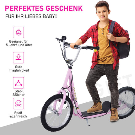 16-Zoll-pinker Roller für Kinder mit Luftbereifung