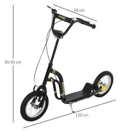 Cityroller für Kinder, Aluminiumrahmen, 12-Zoll-Bereifung