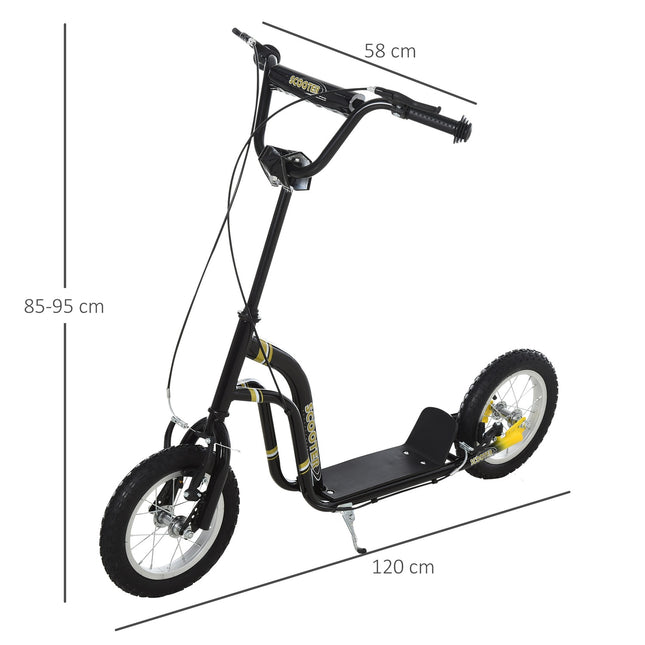 Cityroller für Kinder, Aluminiumrahmen, 12-Zoll-Bereifung