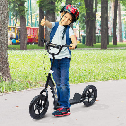 Kinderroller, 12"-Stahlrahmen, hintere Bremse
