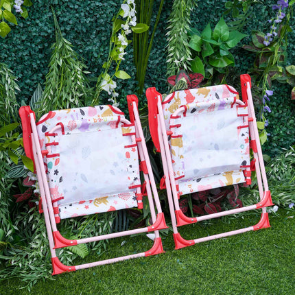Camping-Set für Kinder: Tisch, 2 Klappstühle und Sonnenschirm