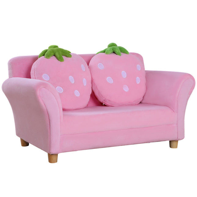 Erdbeere Sessel & Sofa für Kinder - Weiches, gemütliches Design