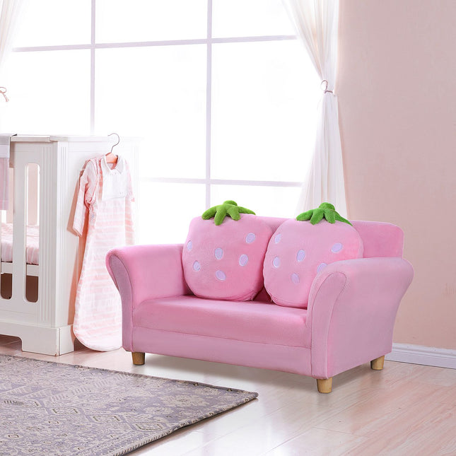 Erdbeere Sessel & Sofa für Kinder - Weiches, gemütliches Design
