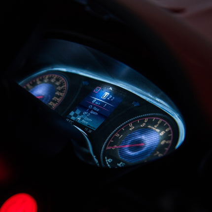 Elektrisches Kinder-Aufsitzauto, Musik und Licht, rot