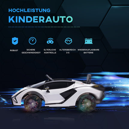 Elektro-SUV für Kinder, Fernsteuerung, Musik und Licht
