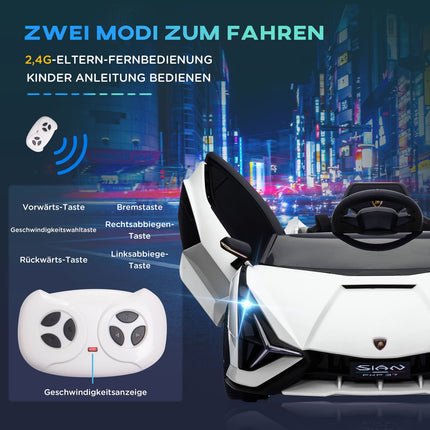 Elektro-SUV für Kinder, Fernsteuerung, Musik und Licht