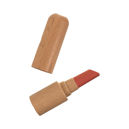 Kosmetikset für Kinder aus Holz, 17-teilig, mit Tasche
